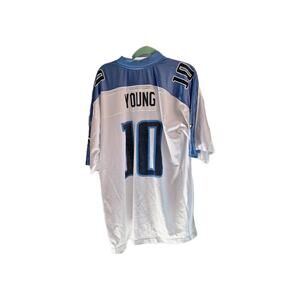 Vtg Vince Young Vintage Jersey XL 2000s Tennessee Titans Reebok
